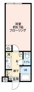 グランクオール東久留米【3階】の間取り