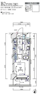 メインステージ横濱根岸【11階】の間取り