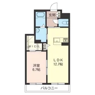 シャルマビオス【3階】の間取り