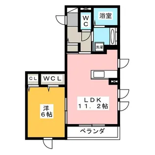 Beau Belle【1階】の間取り
