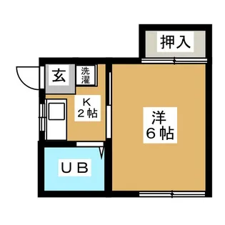村主荘【2階】の間取り