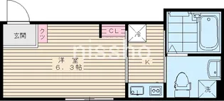 Tresor蒲田【3階】の間取り