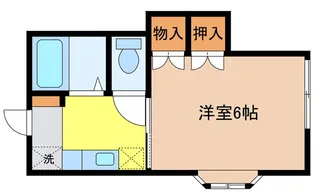 エスペロ東上野I(角部屋タイプ)【1階】の間取り