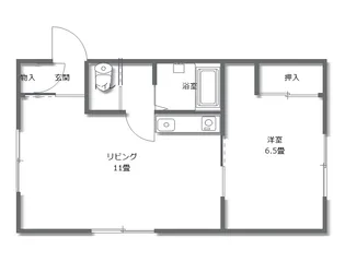 リブワシントン【2階】の間取り
