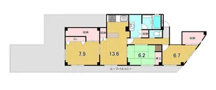 BoaSorte柏【4階】の間取り