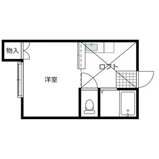 メゾン・ド・ジュアン【1階】の間取り