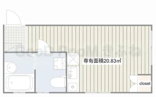 千石アパートメント【2階】の間取り