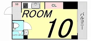 広島県広島市西区小河内町2【マンション】の間取り