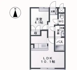 ドラクロワ【2階】の間取り
