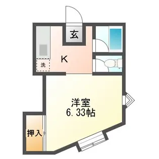 ハイツアメニティ【2階】の間取り