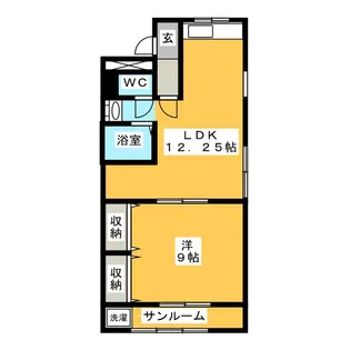 安藤ビル【3階】の間取り