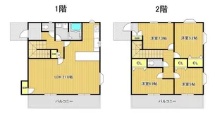 セピアコートの間取り