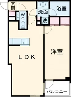 ACP Residence 新江古田【2階】の間取り