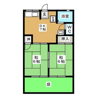 メゾン・ド・ブーペ【1階】の間取り