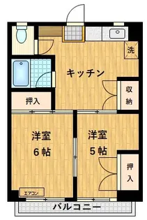 長田コーポ【3階】の間取り