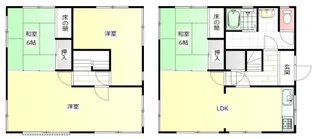 兵庫県明石市魚住町中尾【一戸建】の間取り