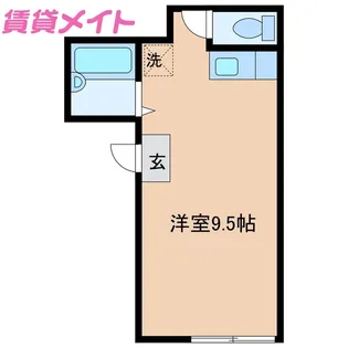 第三修徳コーポ【1階】の間取り