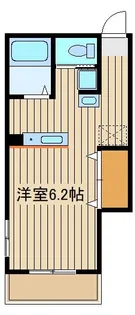 登美屋ビル【3階】の間取り