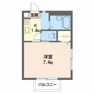 エクセル栄泉【2階】の間取り