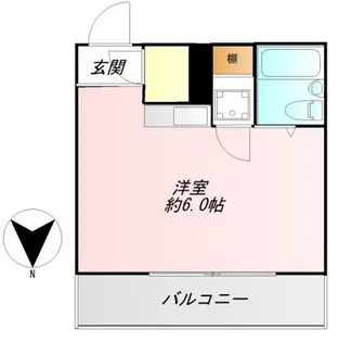 グレイス日暮里【4階】の間取り