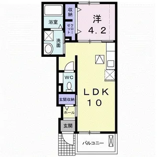 ネオ シグマ【1階】の間取り