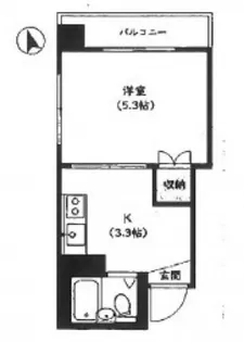 ジョイフル住吉【2階】の間取り