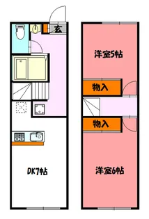 フィールズSTAYの間取り