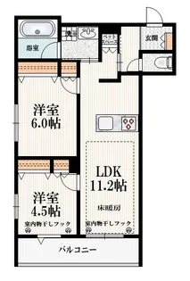 東京都北区西ケ原3【マンション】の間取り