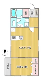 東京都杉並区高円寺北1【マンション】の間取り