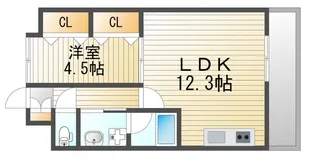 Sun gate【5階】の間取り