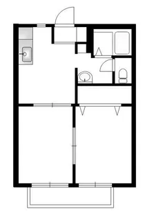 神奈川県横浜市中区本牧町1【アパート】の間取り