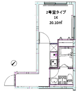 トレスコート目黒本町【1階】の間取り