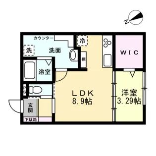 VelsiegVIII【1階】の間取り