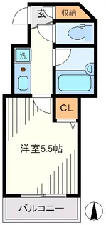 1st Avenue.N・Y【4階】の間取り