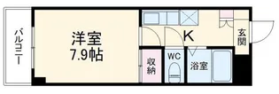 エアロスペース鶴田【2階】の間取り