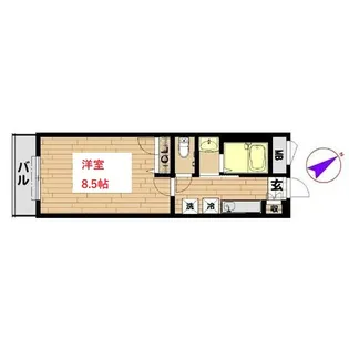 グランアモール【1階】の間取り