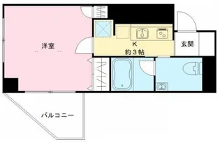 ロワジール三軒茶屋【6階】の間取り
