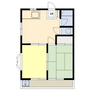 サンメゾン大樹B棟【2階】の間取り