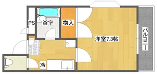 1Kの間取り画像