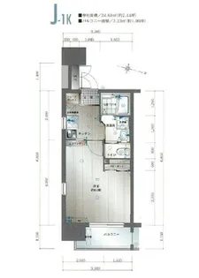サヴォイマキシマイズ博多ステーション【8階】の間取り