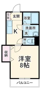 MIYABI湘南【1階】の間取り