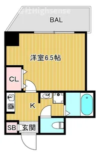 大阪府大阪市城東区今福西4【マンション】の間取り