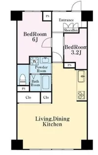 カーサ三田【5階】の間取り