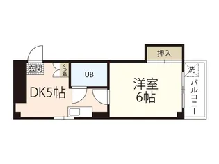 大倉ビル(二葉の里)【3階】の間取り