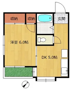 ピュアハウス【1階】の間取り