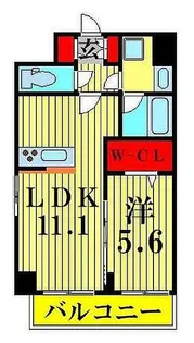 東京都墨田区横川1【マンション】の間取り