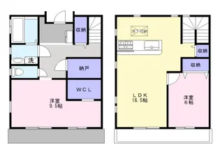 神奈川県横浜市緑区北八朔町【一戸建】の間取り