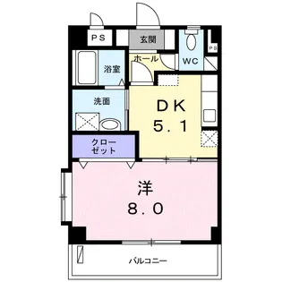 ESTOY buscando【2階】の間取り