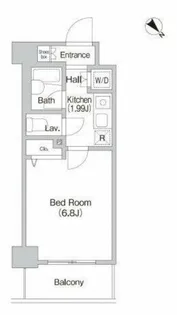 東京都大田区大森北1【マンション】の間取り