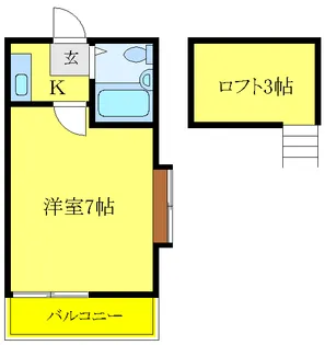 サンエール十条【2階】の間取り